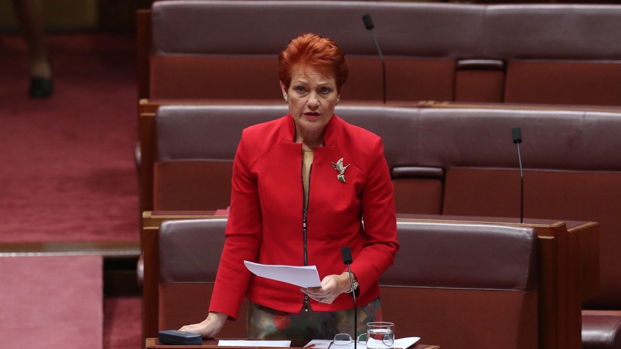 Hanson defends voting against govt’s union crackdown bill