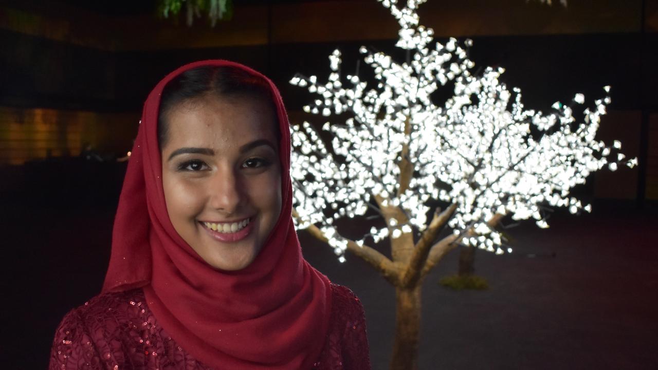 Year 12 student Sameela Wahab at the Whitsunday Anglican School formal at the MECC on Saturday September 19. Picture: Zizi Averill