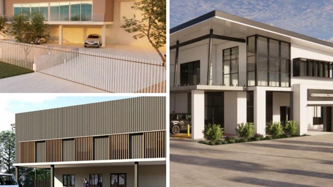 Renders of proposals for stage 2 of the Sunshine Coast Industrial Park.