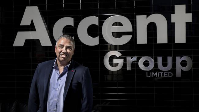 Accent Group CEO Daniel Agostinelli.