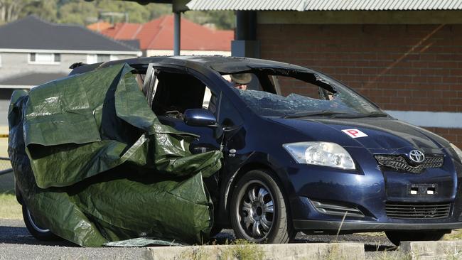 Police Investigate A Body Found In A Burning Car | Daily Telegraph