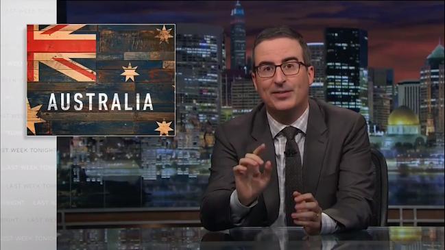 John Oliver takes a look at the funnier side of the SSM referendum