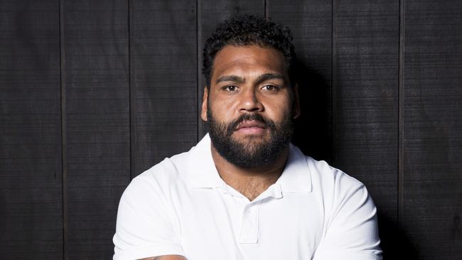 Broncos great Sam Thaiday has revealed the mental health battles he has faced throughout his life. Picture: Lachie Millard.