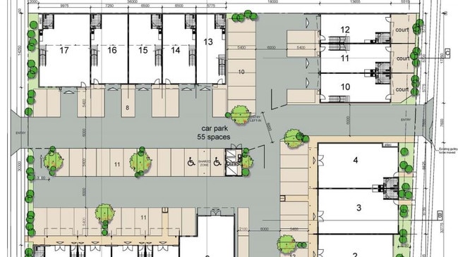 The precinct will be made up of 22 tenancies.