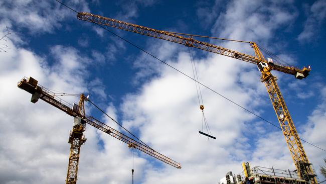 The construction industry is expected to contract by 3.2 per cent this financial year, from $232bn in 2019-20 to $225bn, largely because of COVID-19. Picture: Supplied