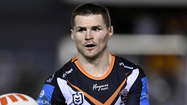 John Bateman. NRL R19 Cronulla Sharks V Wests Tigers at PointsBet Stadium. Picture: NRL Photos/Gregg Porteous