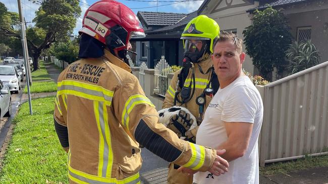 Fire and Rescue NSW crews evacuated residents from the Tudor St apartment block in Belmore.