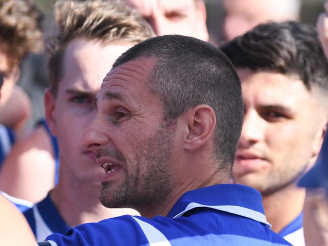 Macleod coach Christian Stagliano. Picture: Nathan Williams Media