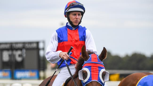 Damian Lane has three rides at Geelong on Monday. Picture: Getty Images