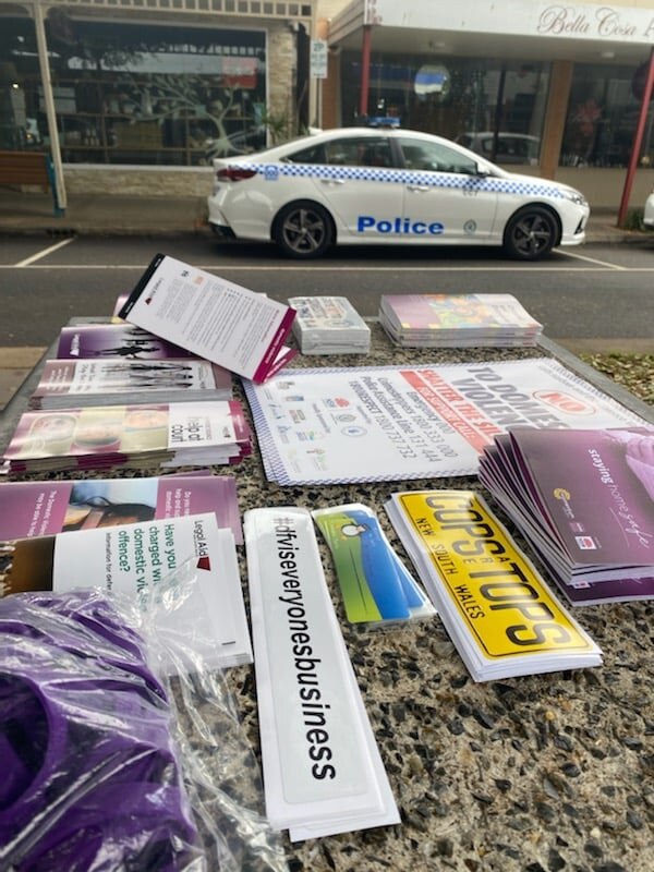 Coffs/Clarence Police supported the 16 Days of Activism.