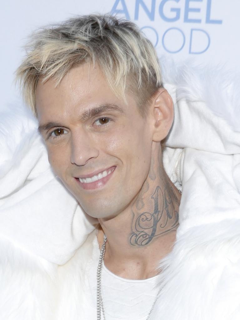 Aaron Carter died suddenly aged 34. Picture: Alison Buck/Getty Images/Project Angel Food)