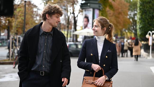 Niels Schneider and Lou de Laage in Coup de chance. Picture: Thierry Valletoux