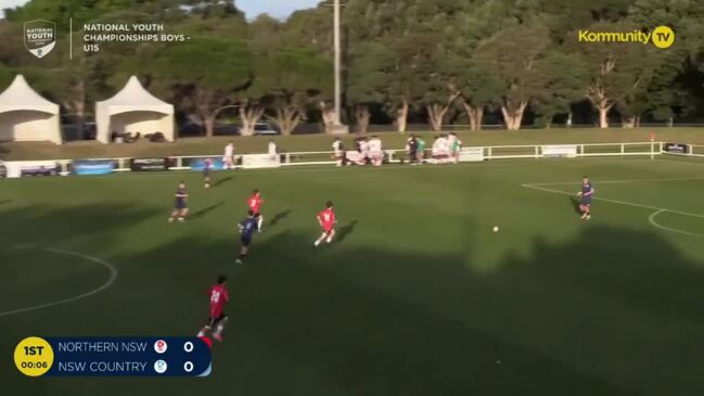 Replay: Northern NSW v NSW Country (15D) - Football Australia Boys National Youth Championships Day 1