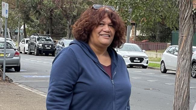 Elizabeth Butt left Sutherland Local Court on Tuesday. She will be sentenced for setting fire to her home in October. Picture: Ashleigh Tullis