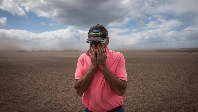 A Gippsland farmer’s sense of complete hopelessness in the face of an unforgiving drought in 2017 is captured here by photographer Jake Nowakowski. Farmer Dan Boland wiping dirt from his eyes after strong winds whipped up a dust storm at his property in Darriman, expertly illustrated the devastation of the drought and highlighted the barren landscape.