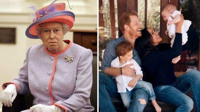 According to recent reports, the Queen was not happy about Lilibet being named after her. Images: AFP / Supplied