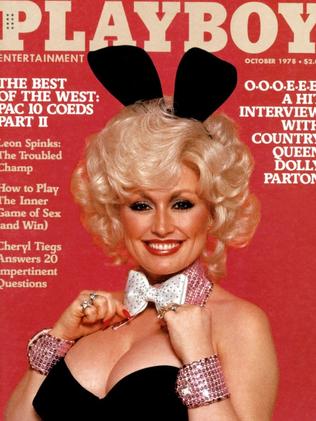 Dolly Parton on the cover of Playboy magazine, October 1978. Picture: Playboy