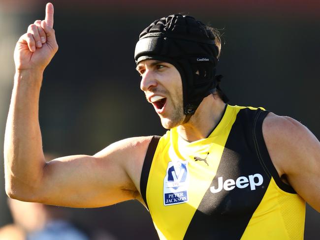 Could Ben Griffiths be the tall forward hope the Tigers have been crying out for? Picture: Getty Images