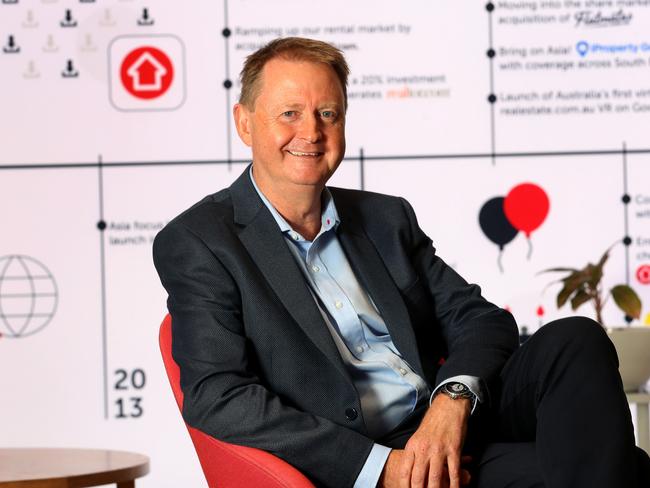 18/12/2018  Newly appointed CEO of REA group Owen Wilson at the company headquarters in Melbourne. Picture : David Geraghty / The Australian.