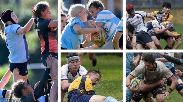 The action wa great and so were the photos at the Australian Schools rugby championships.