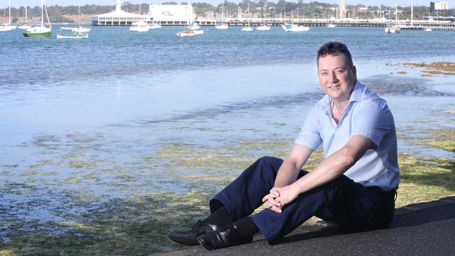 Independent senate candidate Paul Ross, 57, said a Universal Survival Income would apply to all citizens living in Australia. Picture: Glenn Ferguson