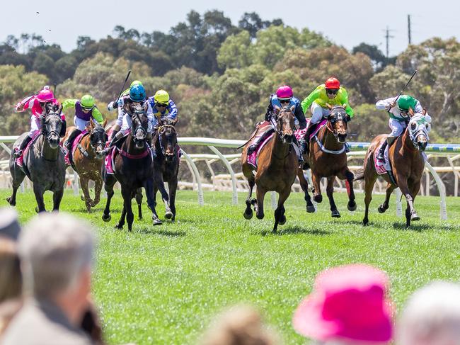 Racing at Strathalbyn in October last year. Picture: Makoto Kaneko