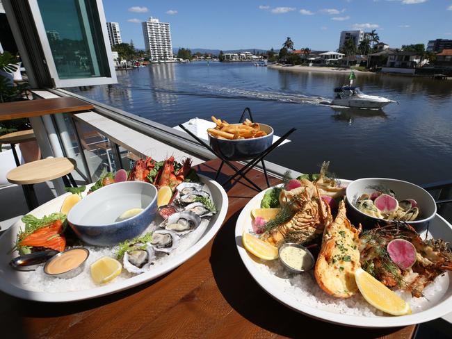 The Nerang River outlook at Surfers Pavilion, formerly Helm Bar and Titanium Bar