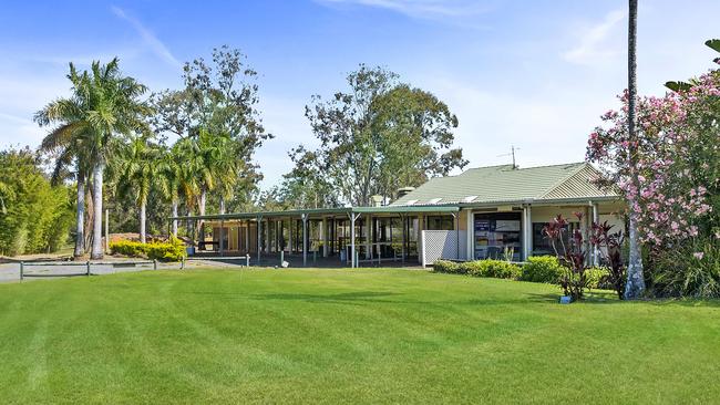 The clubhouse at Helensvale Community golf course.