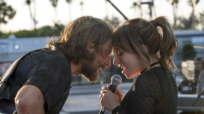 Bradley Cooper and Lady Gaga have both scored Golden Globe nominations for their performances in A Star Is Born. Picture: Neal Preston/Warner Bros.