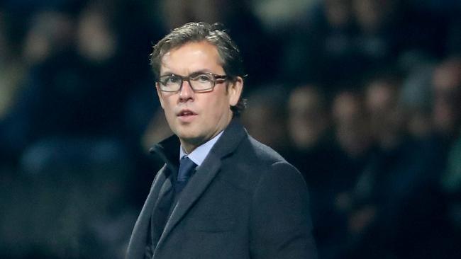 ALMELO, NETHERLANDS — DECEMBER 14: coach Alex Pastoor of Sparta Rotterdam during the Dutch Eredivisie match between Heracles Almelo v Sparta at the Polman Stadium on December 14, 2017 in Almelo Netherlands (Photo by Laurens Lindhout/Soccrates/Getty Images)