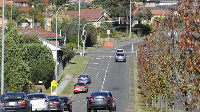 A photo of suburban Cherrybrook.