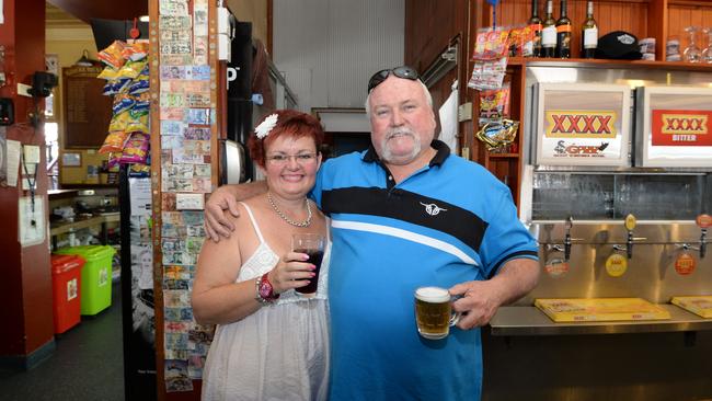 Great Western Hotel owners Vickie and Colin Bowden. Picture: Chris Ison