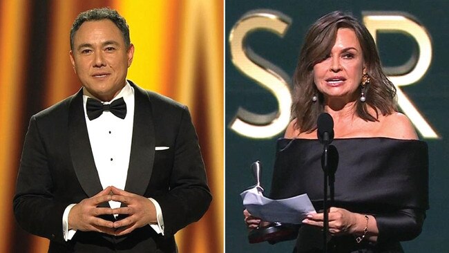 Sam Pang hosts the Logies.