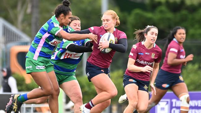 University of Qld v GPS in Womens Saturday June 22, 2024. Picture, John Gass