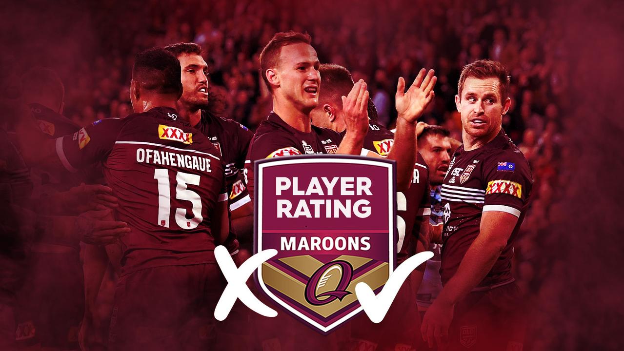 Queensland Maroons player ratings for Origin I.