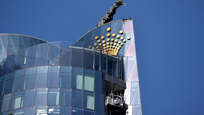 Crown last valued its property, plant and equipment at about $4.3bn. It owns the real estate at its Barangaroo casino development in Sydney, its casino and two ­hotels in Perth along with a golf course, and its Melbourne casino and land next door. Picture: NCA NewsWire/Dylan Coker