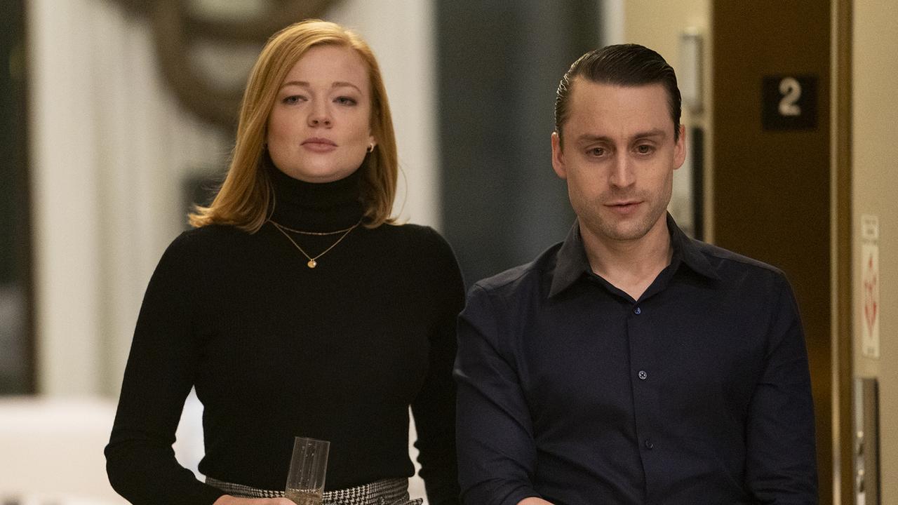 Sarah Snook says she enjoys the scenes between Shiv and Roman (Kieran Culkin) the most.