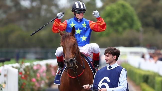 Bella Nipotina and jockey Craig Williams are launching an assault on The Quokka. Picture: Getty Images