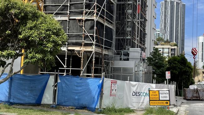 The Waverley Residences, under construction by Descon in Southport.