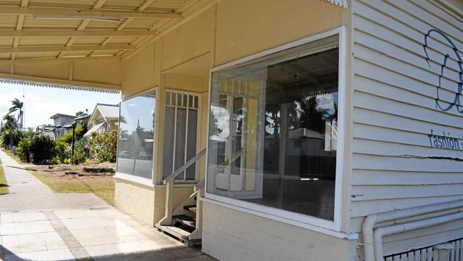 MOVEABLE HOME: The property which housed Dews Fashion and Homewares is for sale for removal amid Allenstown Square's plan to clear land. Picture: Vanessa Jarrett