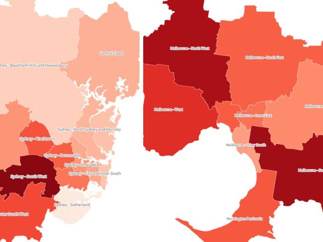 Sydney suburbs where one in 10 are jobless