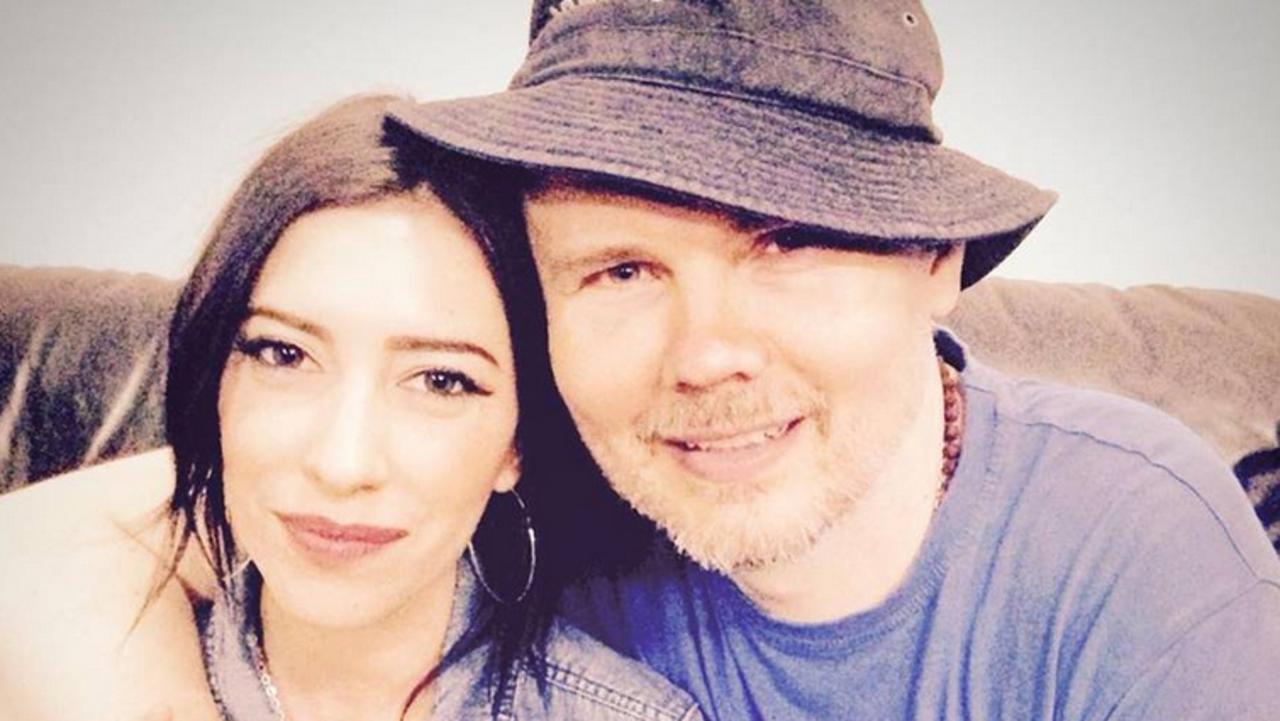 The Veronicas' Jessica Origliasso and ex-boyfriend Billy Corgan are still great mates. Picture: Supplied