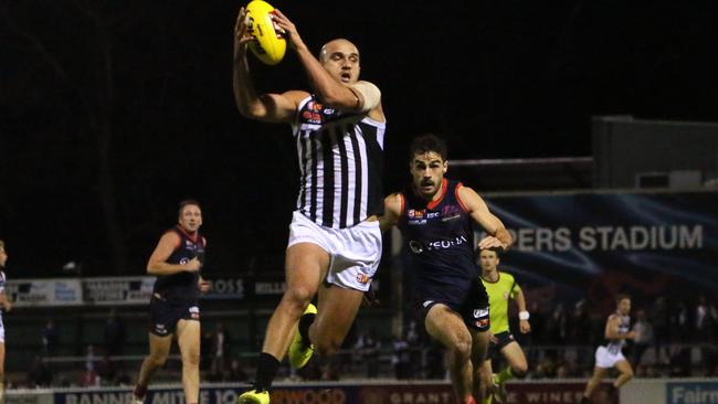 Port Adelaide’s Sam Powell-Pepper could not lead the Magpies to victory over Norwood at The Parade. Picture: AAP/Emma Brasier