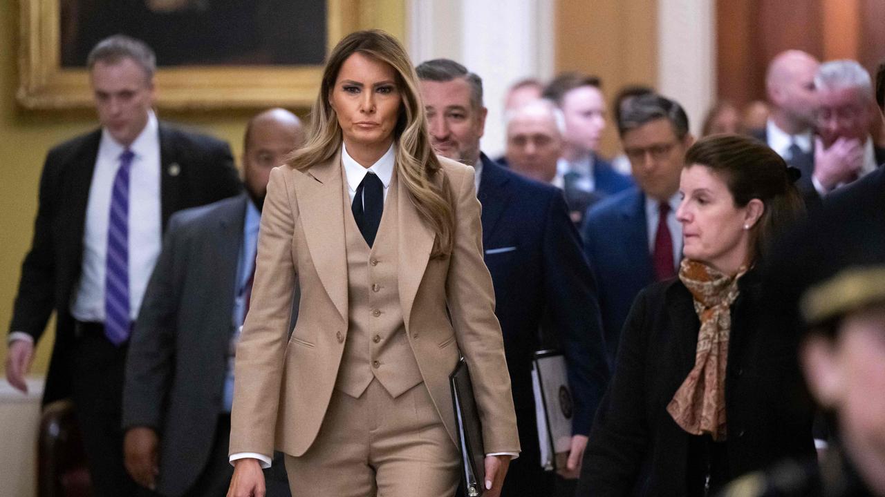 Mrs Trump clearly has the tactical advantage. Picture: Saul Loeb/AFP