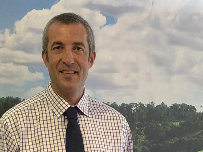 Beston Global Foods chief executive Jontahan Hicks, March 2019. Supplied.