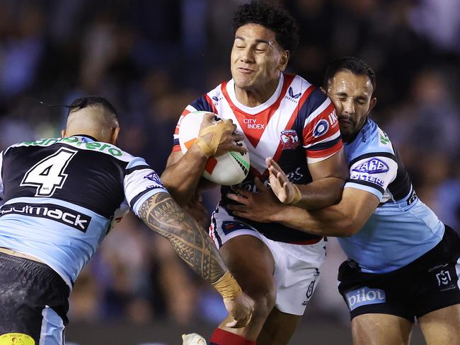 Siua Wong of the Roosters is has potential ‘gun’ written all over him. Picture: Getty Images