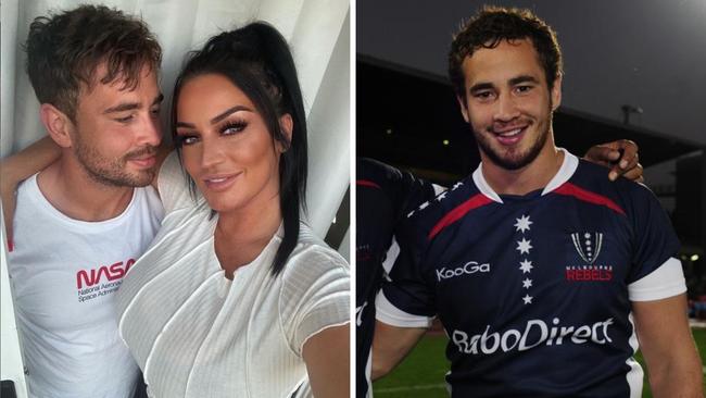 Danny Ciprianni and Victoria Cipriani. Photo: Instagram, News Corp Australia.