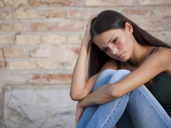 Generic photo of a troubled teenager / depression / sad / therapy