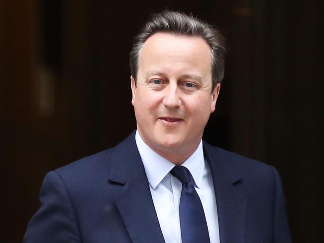 Former British prime minister David Cameron. Picture: Getty Images