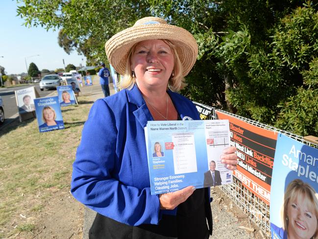 STATE ELECTION 2014 -Narre Warren North Liberal candidate Amanda Stapledon  Picture: Chris Eastman